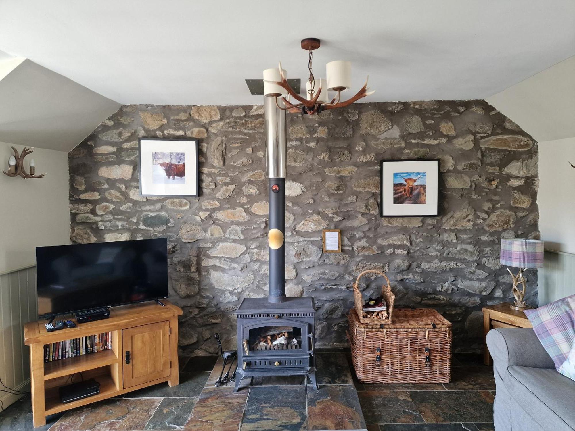 Dalnoid Cottages & Treehouses Nr Glenshee Esterno foto