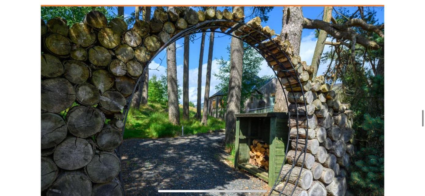 Dalnoid Cottages & Treehouses Nr Glenshee Esterno foto