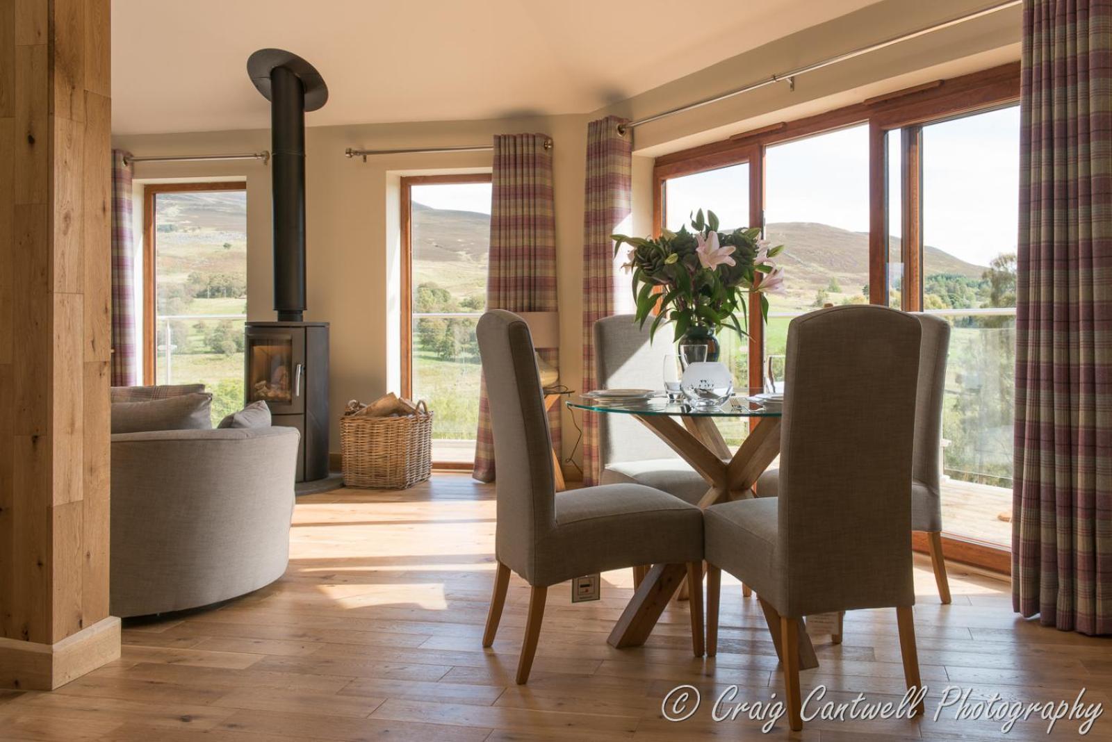 Dalnoid Cottages & Treehouses Nr Glenshee Esterno foto