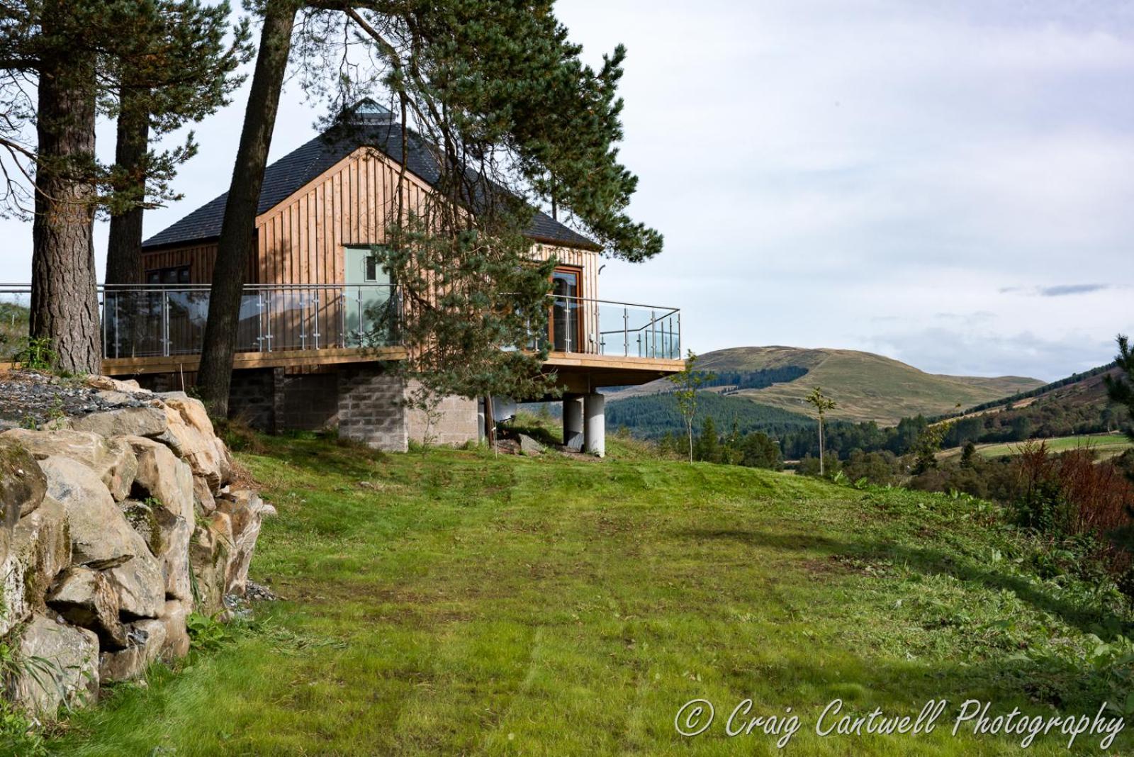 Dalnoid Cottages & Treehouses Nr Glenshee Esterno foto